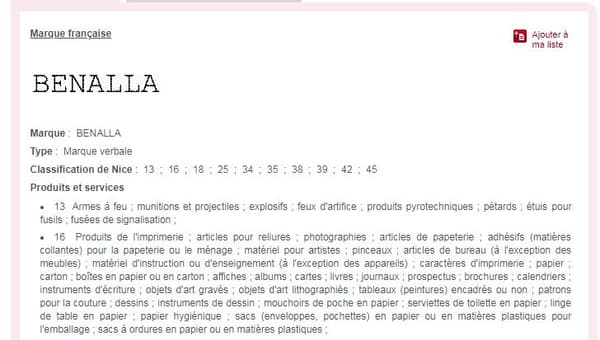 Marque Benalla Marque Benalla