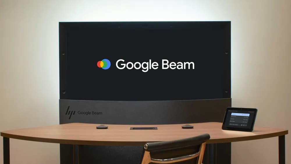 Google Beam, la plateforme de communications vidéo de Google.