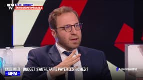 Budget: "Si nous voulons être cohérents avec nos engagements européens et la crédibilité de la France, nous devons faire un effort important", assure Antoine Armand (Ensemble)