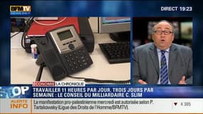 L'Éco du soir: Rythme de travail: "3 jours par semaine suffisent", Carlos Slim - 21/07