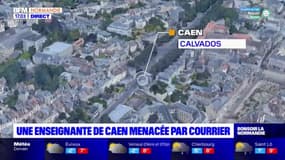 Caen: une enseignante menacée de mort