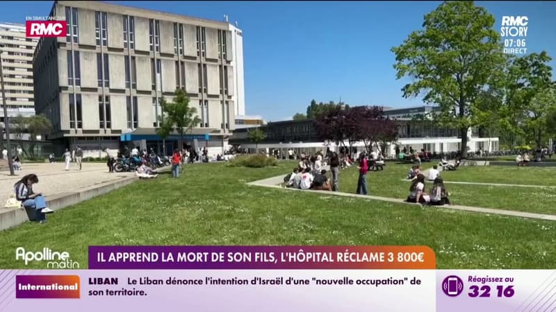 Il apprend la mort de son fils, l'hôpital réclame 3.800 euros