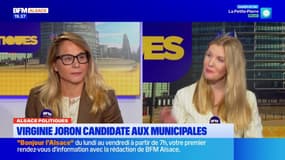 Strasbourg: la banderole anti-immigration n'est "pas appropriée" pour la candidate RN Virginie Joron