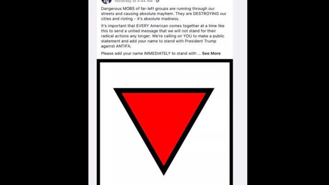 Facebook retire des pubs de la campagne Trump comportant un symbole nazi