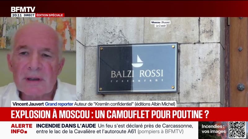 Explosion à Moscou: "[La guerre en Ukraine] touche maintenant l'élite russe", analyse Vincent Jauvert, grand reporter et auteur