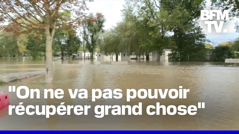 Inondations: les habitants découvrent les dégâts et craignent de nouvelles pluies