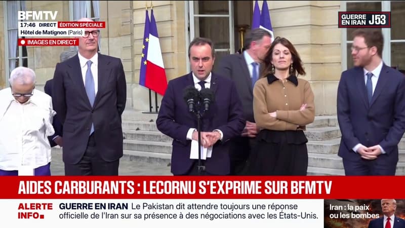 Guerre au Moyen-Orient: "Nos citoyens souffrent beaucoup", déclare Sébastien Lecornu