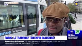 Paris: les voyageurs inaugurent le prolongement du T3B