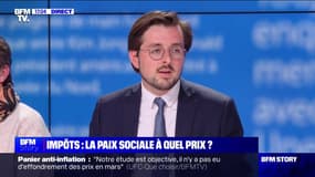 Baisse des impôts des classes moyennes: "On n'a pas les moyens de le faire" pour  Philippe Brun (PS)