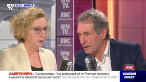 Muriel Pénicaud face à Jean-Jacques Bourdin en direct - 16/03