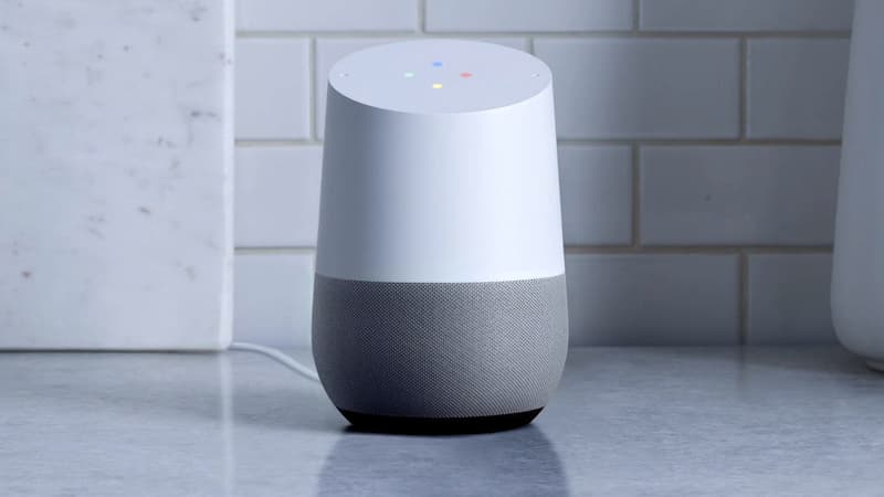 L'enceinte Google Home équipée du Google Assistant