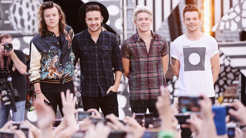 Le groupe One Direction sur scène à New York en août 2015