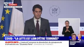 Gabriel Attal: "Omicron serait deux à trois fois moins sévère que le variant Delta"