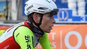 Louis Meintjes de la formation Intermarché-Wanty sur le Tour des Alpes Maritimes en 2025