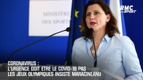 Coronavirus: L'urgence doit être le Covid-19 pas les JO insiste Maracineanu