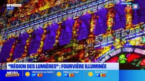 "Région des lumières": un spectacle organisé sur Fourvière