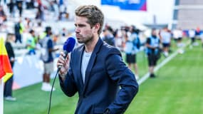 Giovanni Castaldi lors d'un match de l'équipe de France U23, juillet 2024
