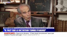 Robert Badinter sur un potentiel procès de Vladimir Poutine: "Il faut réunir les preuves" 