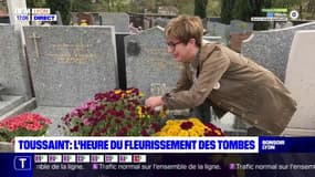 Toussaint : l'heure du fleurissement des tombes 