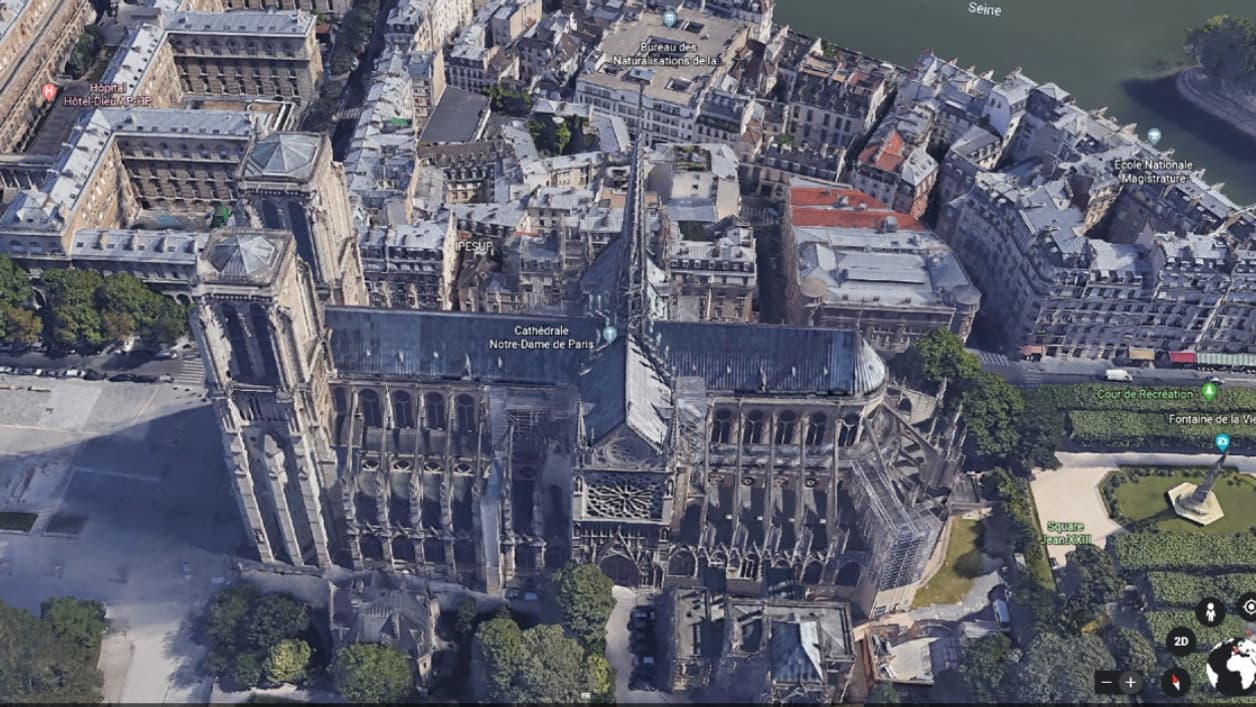 Capture d'écran Google Earth Capture d'écran Google Earth
