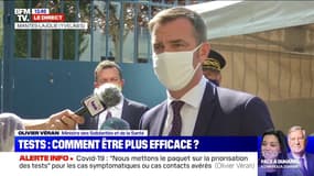 Tests Covid: Olivier Véran annonce "un objectif de rendu de résultat dans les 24h" pour les personnes prioritaires