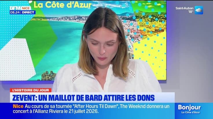 L'histoire du jour avec @valentinebrvt : Zevent, un maillot de Melvin Bard attire les dons