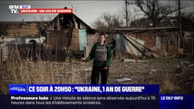 "On prend un gilet pare-balles, un casque, une trousse de sécurité, un masque à gaz": les reporters de BFMTV racontent un an de guerre en Ukraine