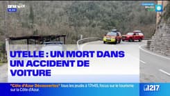 Alpes-Maritimes: un mort après la chute d'une voiture d'une cinquantaine de mètres dans un ravin à Utelle