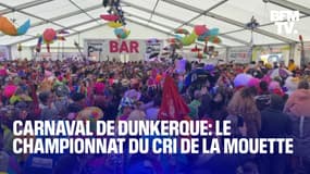"Une énorme fierté": Samuel remporte le championnat du monde du cri de la mouette au carnaval de Dunkerque  
