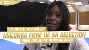 Judo : "Je ne l'ai pas volée", Malonga fière de sa sélection pour les JO de Paris 2024
