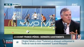 "Non mais si les joueurs français s'ennuient, ils ont qu'à arrêter de jouer à la Playstation, ils ont qu'a sortir aussi !"
