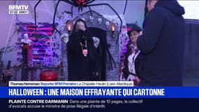 Halloween: dans cette "maison de l'horreur", la décoration a pris "des milliers d'heures"