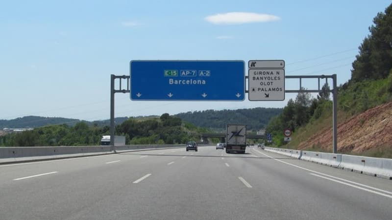 L'autoroute qui relie la frontière française à Barcelone et à Valence en longeant la côté méditerranéenne, sera gratuite à la fin de l'été 2021.