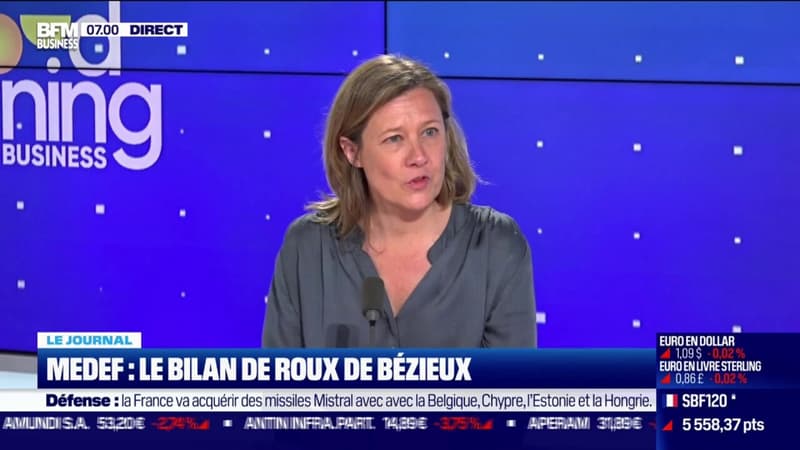 Medef: le bilan de Geoffroy Roux de Bézieux après 5 ans de mandat