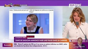 Le bonus RMC : Zaho de Sagazan annonce faire une pause dans sa carrière - 09/10