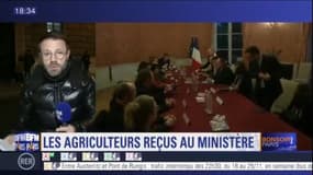 Paris: les agriculteurs reçus au ministère ce mercredi 