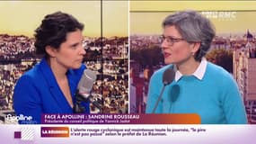 Sandrine Rousseau dans "Apolline Matin" sur RMC