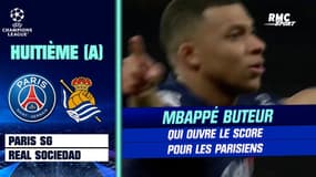 PSG - Real Sociedad : Mbappé ouvre le score pour les Parisiens (1-0)