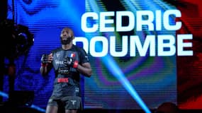 Cédric Doumbè lors de son combat contre Jaleel Willis le 17 mai 2024 à l'Accor Arena.
