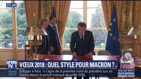 Voeux aux Français: quel style pour Emmanuel Macron ?
