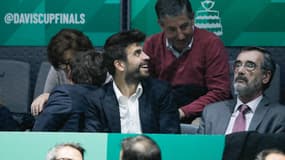 Gérard Piqué lors de la Coupe Davis 2019