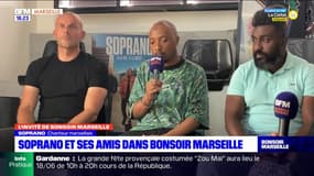 Soprano et ses amis Mateo et Djamali partagent les meilleurs moments de leur amitié