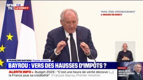 Droits de douane: "Le président américain a déclenché un cyclone", affirme François Bayrou