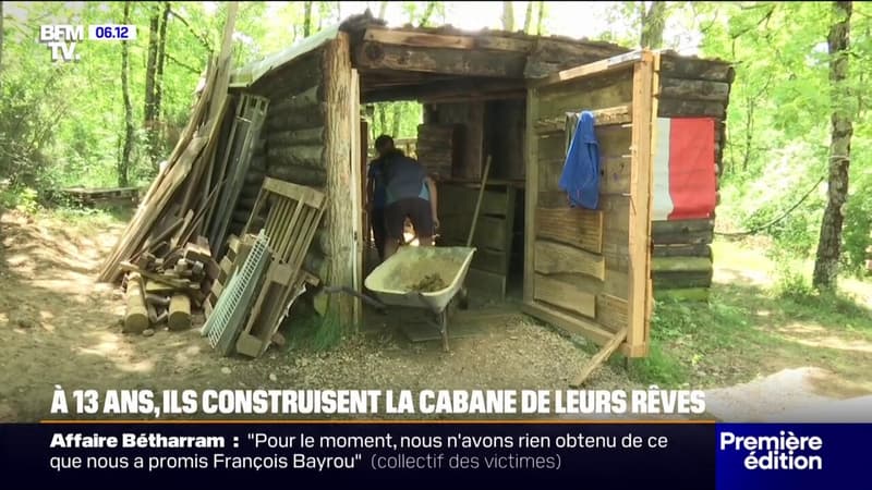 À 13 ans, ils construisent de leurs propres mains la cabane de leurs rêves et font le buzz sur les réseaux sociaux