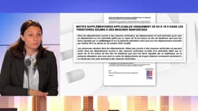 La porte-parole du ministère de l'Intérieur Camille Chaize samedi 20 mars 2022 sur BFMTV