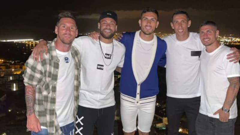 La photo de Messi avec les joueurs du PSG fait jaser