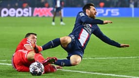 Le tacle de Benjamin Pavard sur Lionel Messi lors de PSG-Bayern