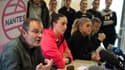 Le président du Nantes Atlantique Handball au premier plan: Arnaud Ponroy 
