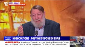 "Il vient pour s'emparer des richesses de l'Ukraine", déclare Stéphane Courtois à propos de Vladimir Poutine