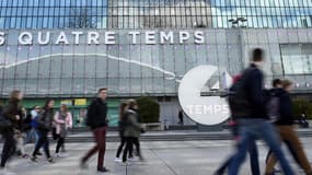 Le centre commercial des Quatre-Temps à La Défense 